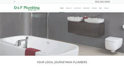 Desktop Screenshot of dandfplumbing.com